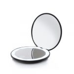 LABOR SPECCHIETTO DA BORSA NERO CON LUCE LED E512N