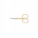 MUSTER FORBICINA PELLE CURVA SATINATA MANICI DORATI 28601