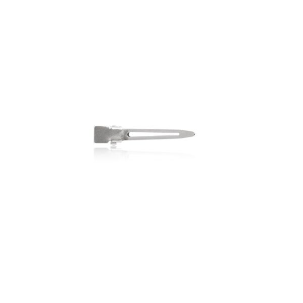 XANITALIA FORCINA IN METALLO PER BIGODINI A BECCO SINGOLO 4.5CM - 12PZ - 371.470