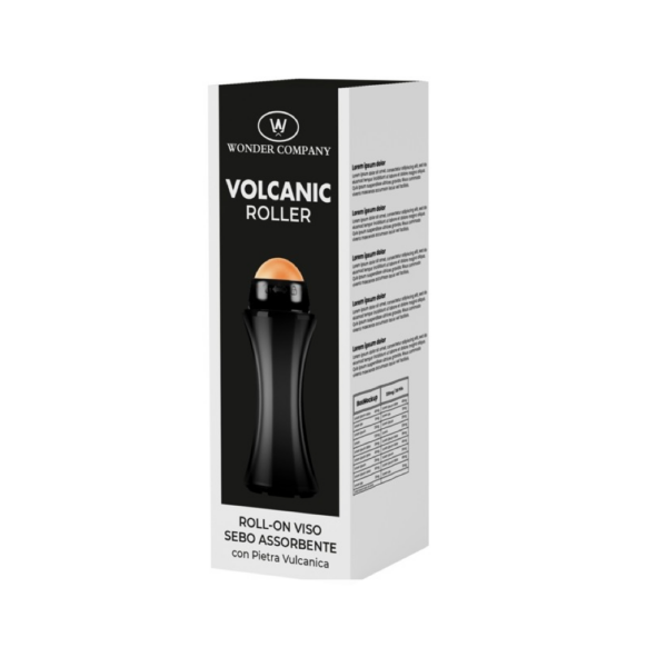 LR WONDER COMPANY VOLCANIC ROLLER ROLL-ON VISO SEBO ASSORBENTE CON PIETRA VULCANICA