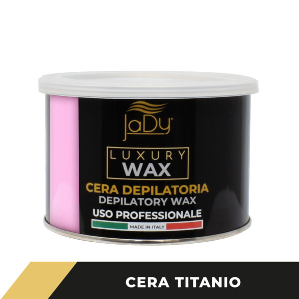 JADY LUXURY WAX CERA TITANIO 400ML MADE IN ITALY