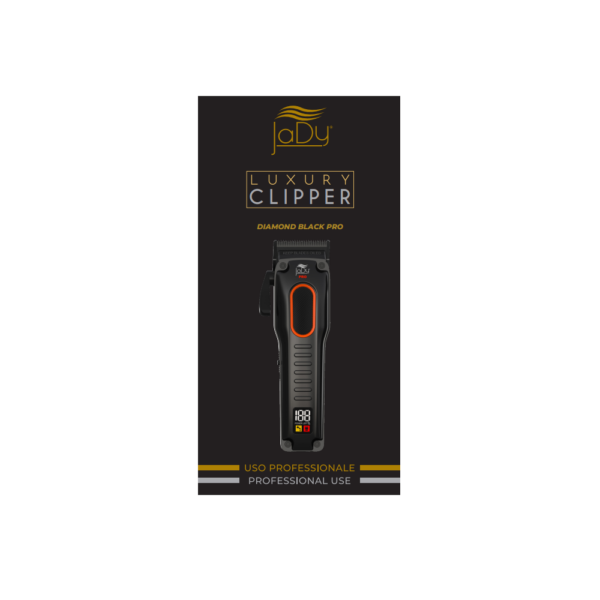 JADY TOSATRICE RASOIO ELETTRICO PER CAPELLI PROFESSIONALE DIAMOND BLACK PRO