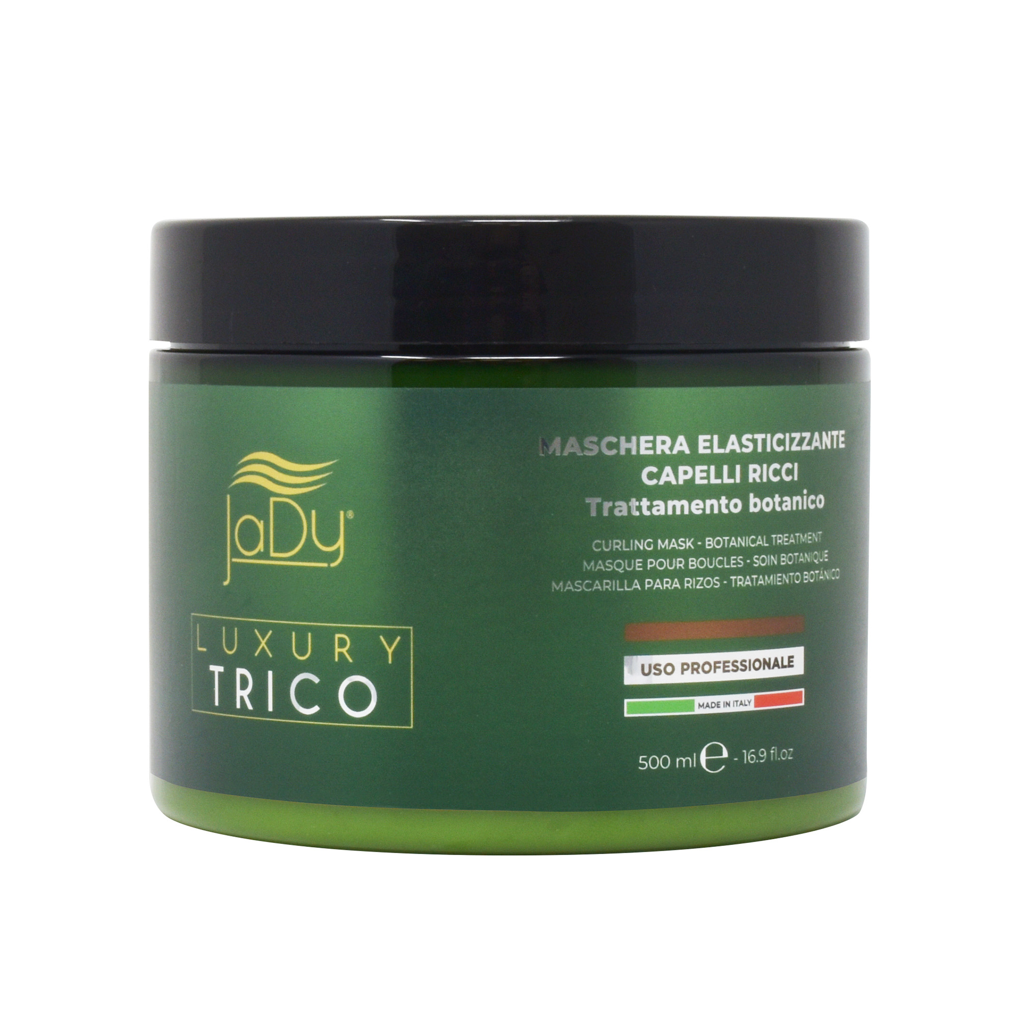 luxury trico - maschera elasticizzante capelli ricci 1 JADY LUXURY TRICO MASCHERA ELASTICIZZANTE CAPELLI RICCI 500ML - immagine 1